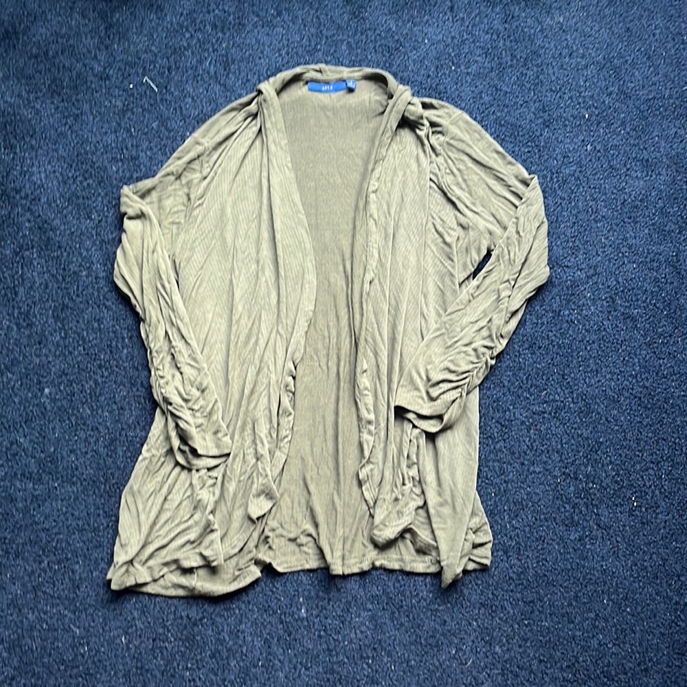 Light cardigan, green, size S